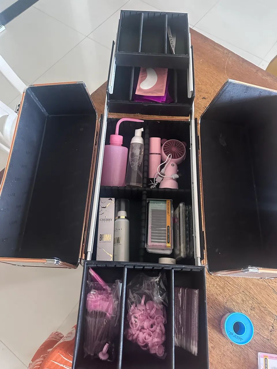 Maleta com materiais para lash  - Foto 2