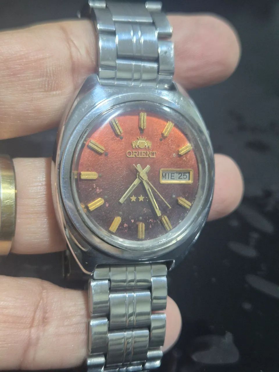 Relógio ORIENT  3 ESTRELAS AUTOMÁTICO   VINTAGE    -   REVISADO - Foto 3
