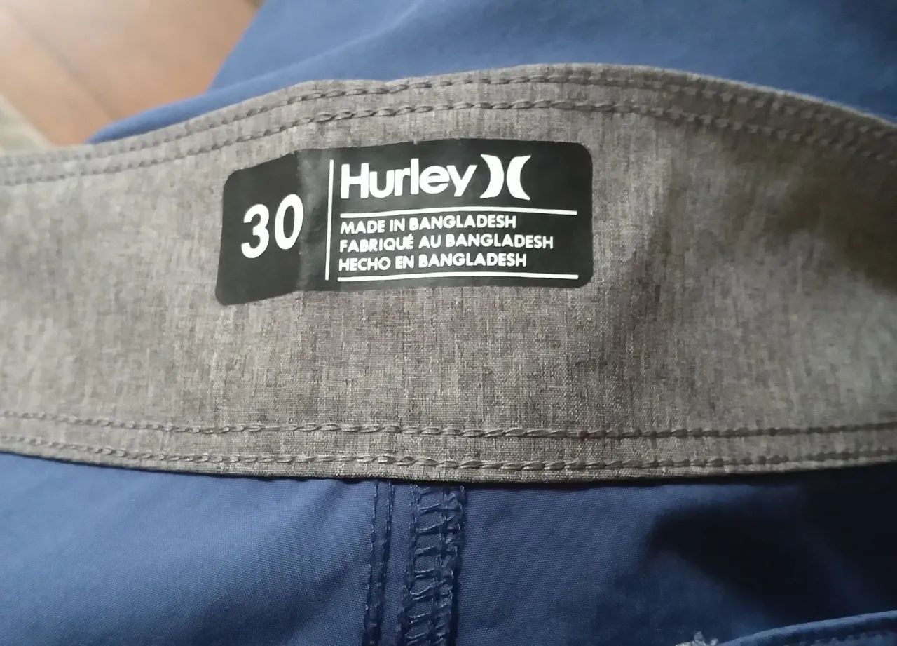 Bermuda Hurley tamanho 38 BR / 30 USA / nova - Foto 4