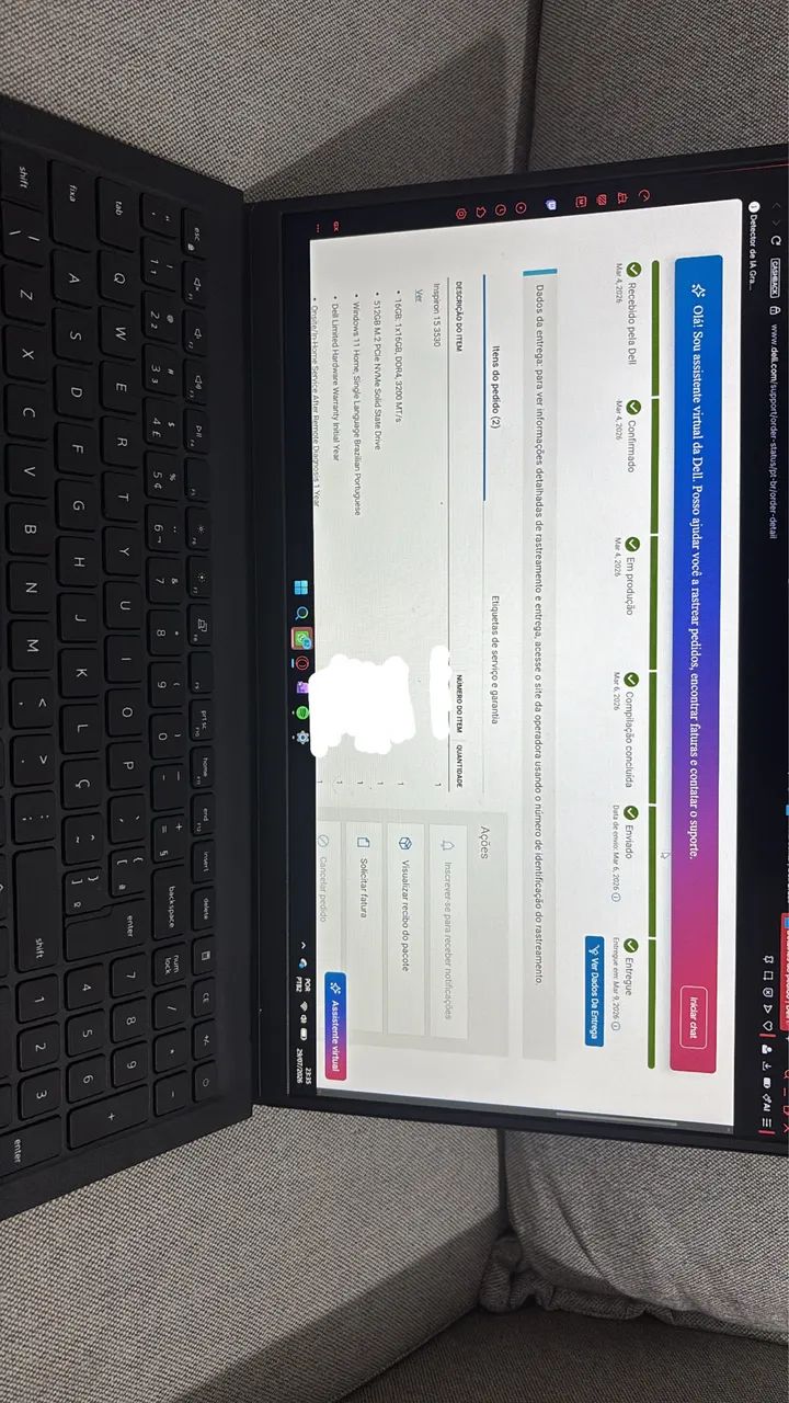 Notebook Dell Inspiron 15 i7 16gb - Notebooks - Bom Jesus, São