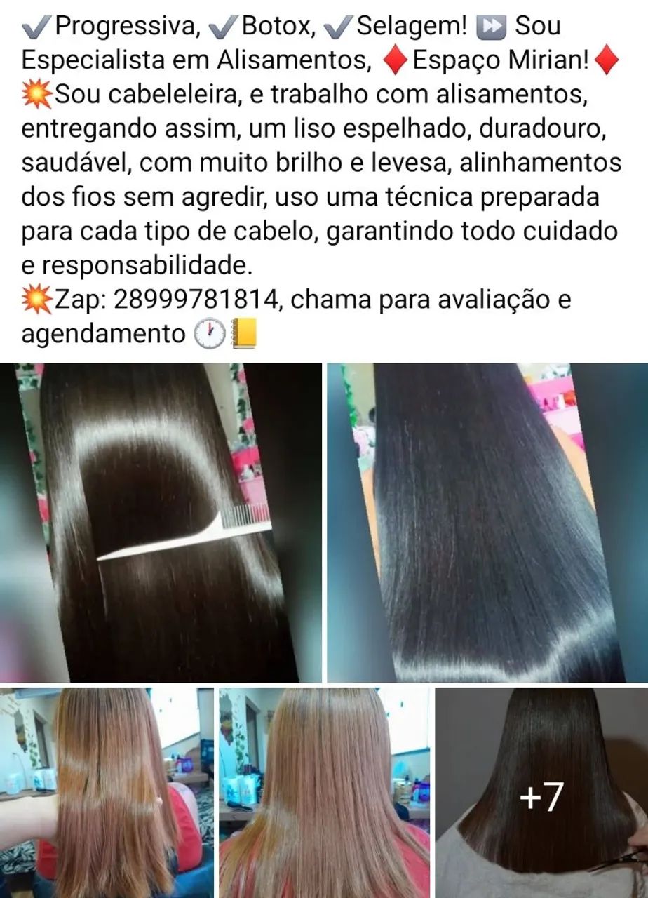 Espaço Mirian a sua disposição. 