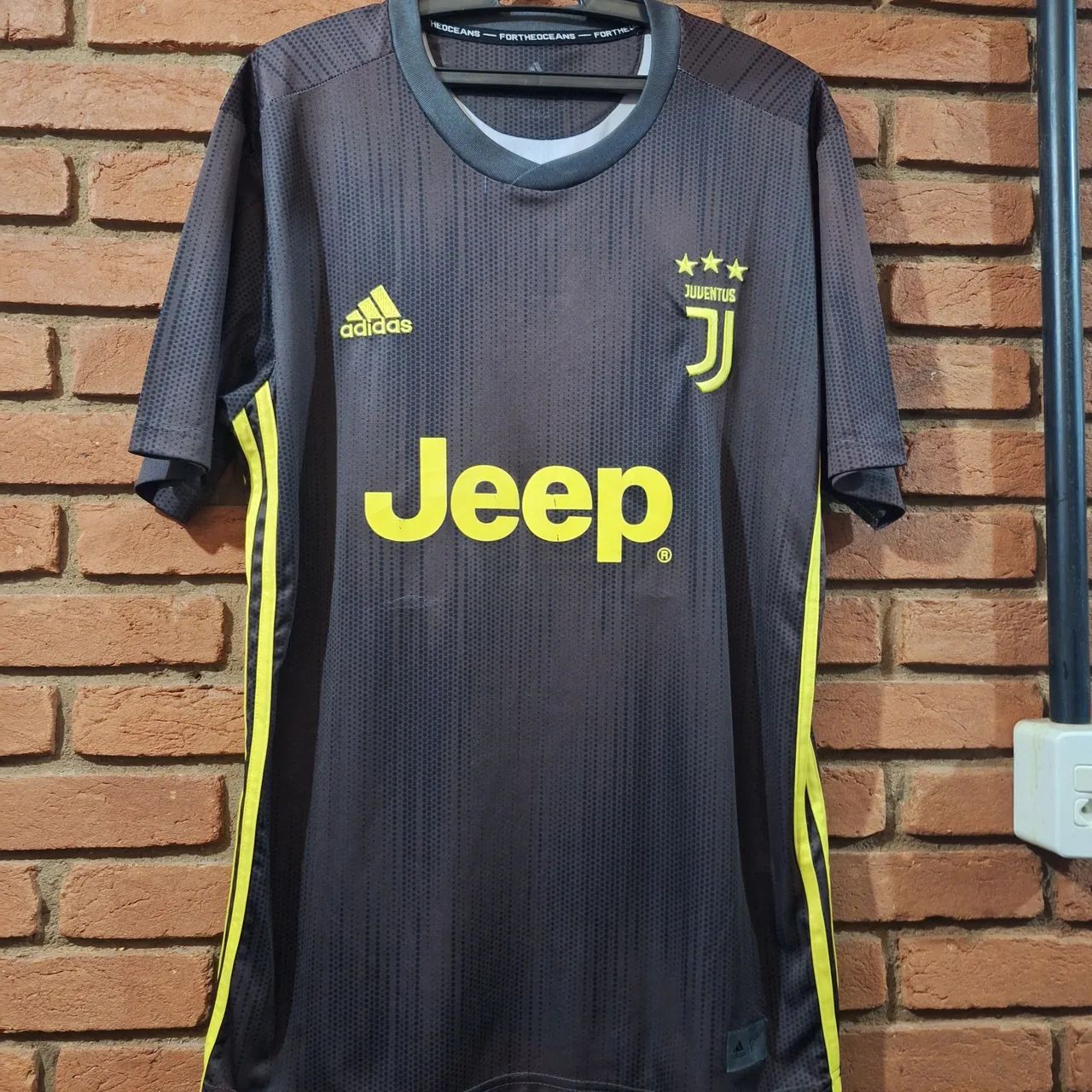 Camisa torcida Juventus Italia 2018 sem marca 