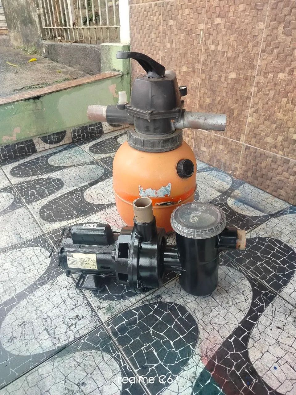 Conjunto Bomba e filtro piscina - Foto 5