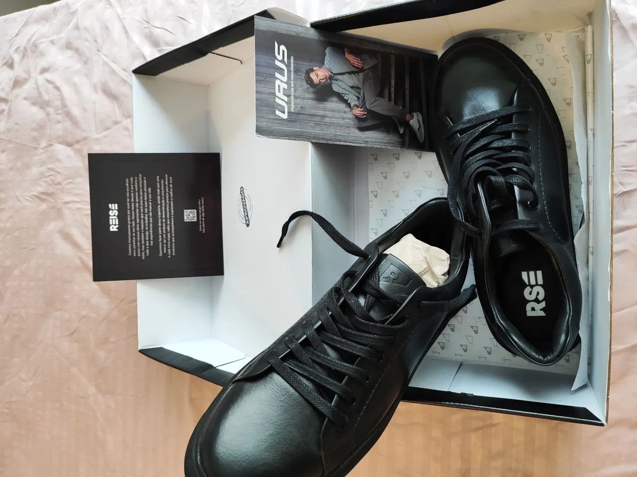TÊNIS REISE RS6 ALL BLACK  - Foto 6