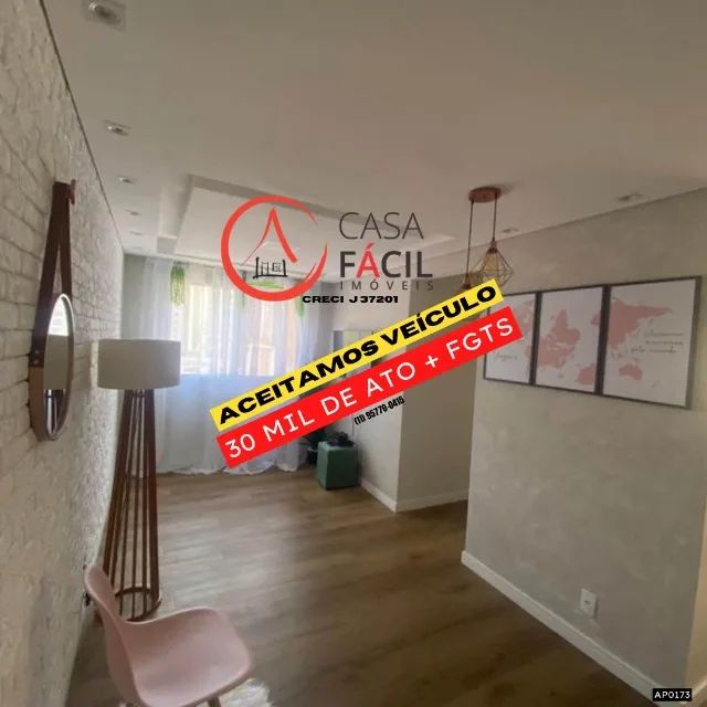 Apartamento com 2 quartos e 48m2 no ABC ! !