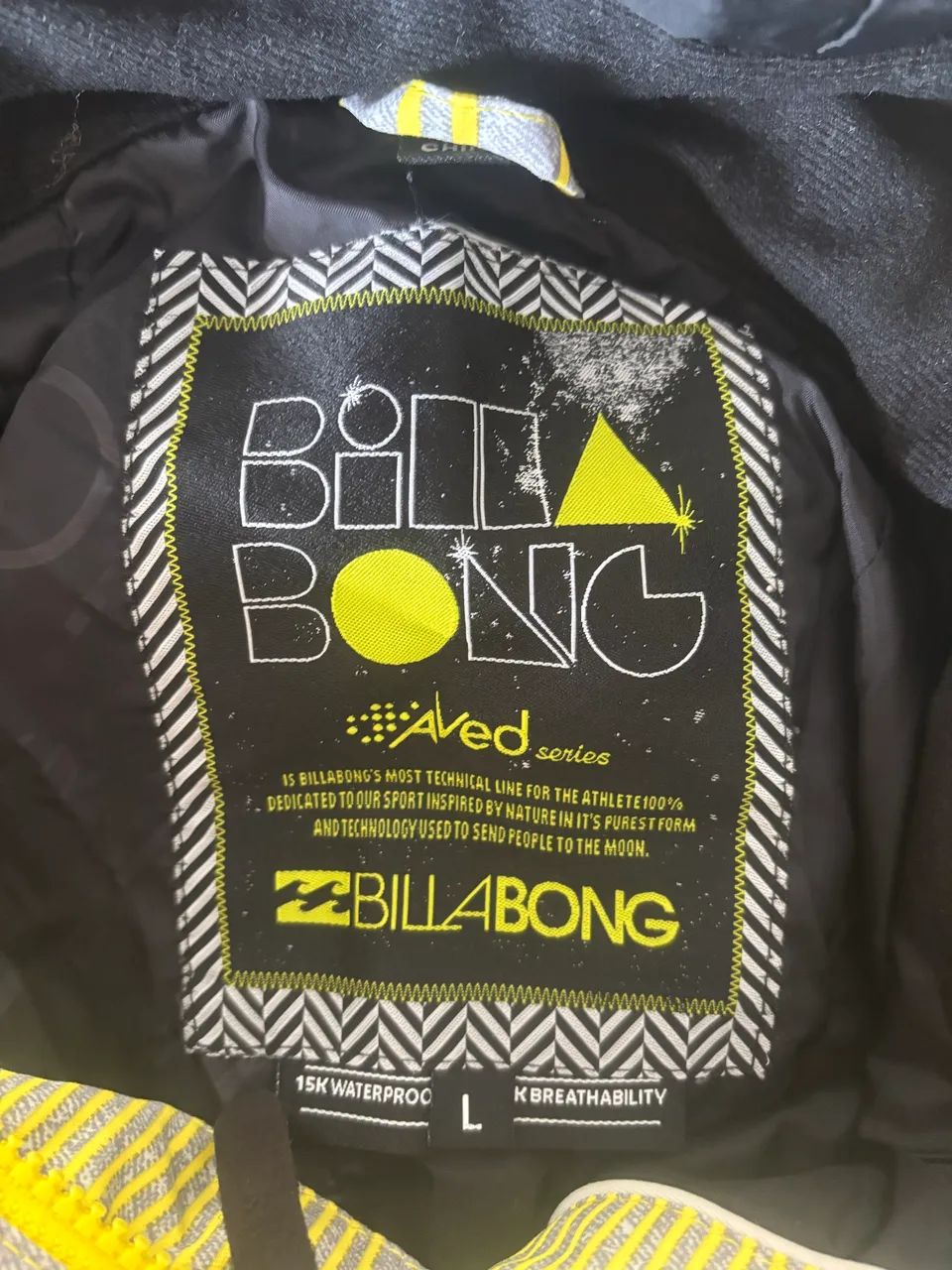 Casaco de Esqui (Ski) Billabong - Linha Aved - Tamanho G - Foto 3