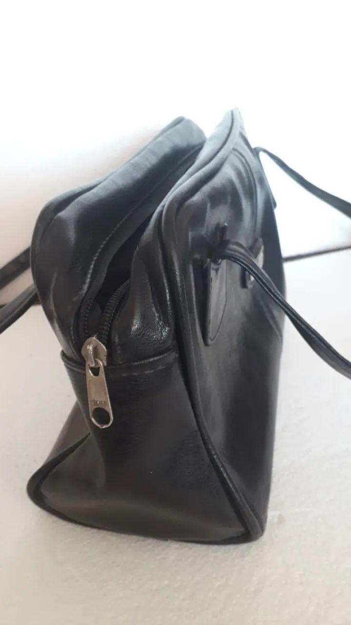 Bolsa feminina Astro cor preta usada mas conservada - Foto 5