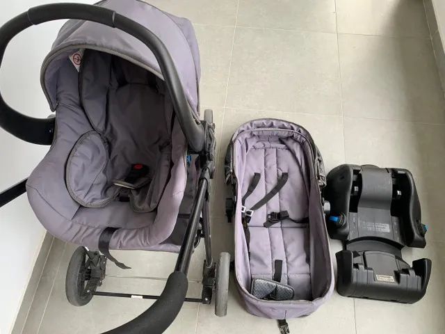 carrinho bebe com cadeirinha de carro - Foto 5