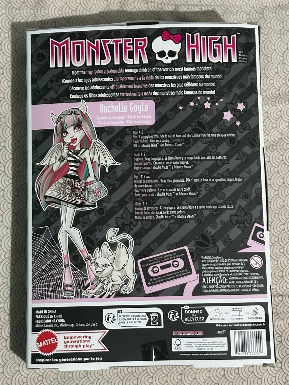 Caixa Monster High Rochelle creeproduction intacta   - Foto 2