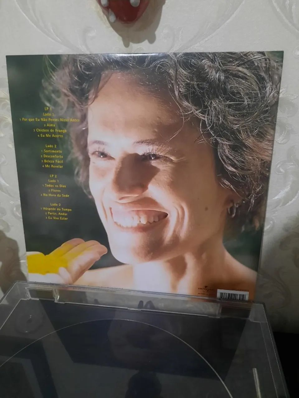 VINIL LP Zélia Duncan - Sortimento (disco duplo rosa) - Foto 4