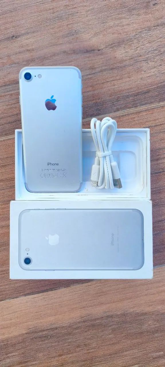 ? iPhone 7 128 GB - Prata | Ótimo Estado