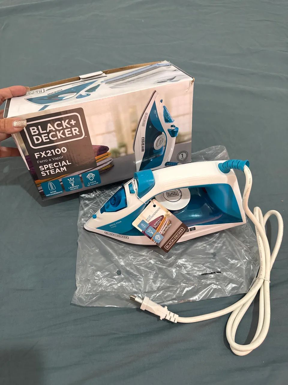 Ferro a Vapor Black+Decker FX2100 - Special Steam NOVO 