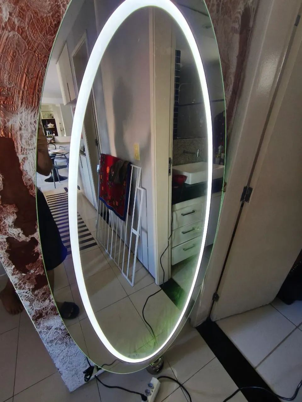 Espelho oval em LED  - Foto 4