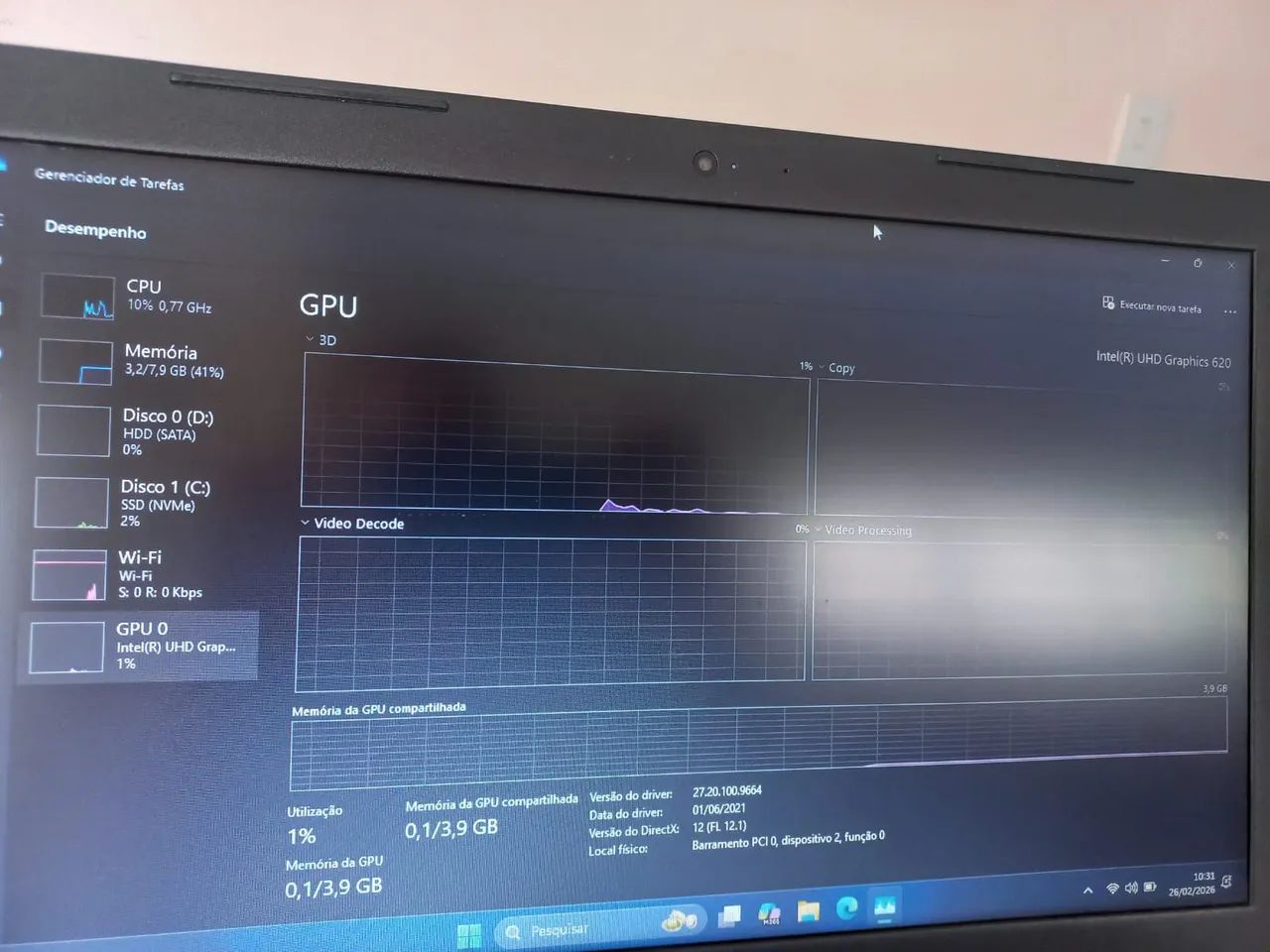 Notebook Dell 15.6" I3 8ª geração - Foto 2