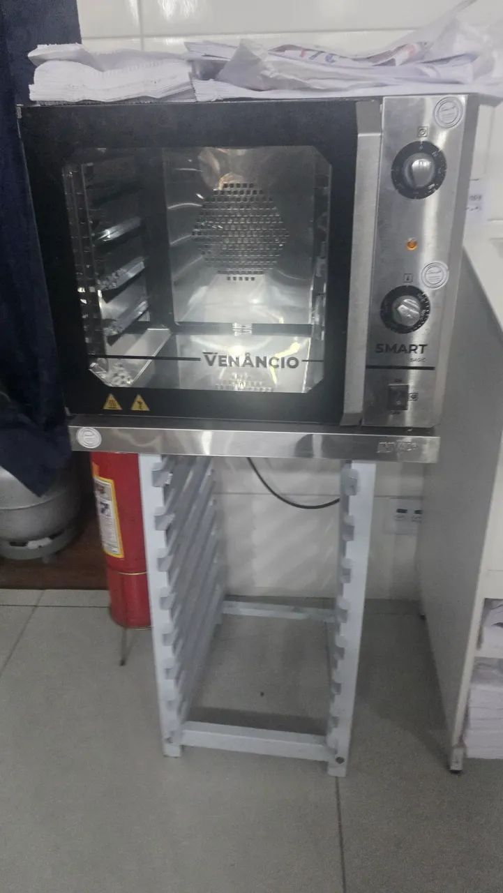Forno Venâncio smart basic + mesa nunca usado