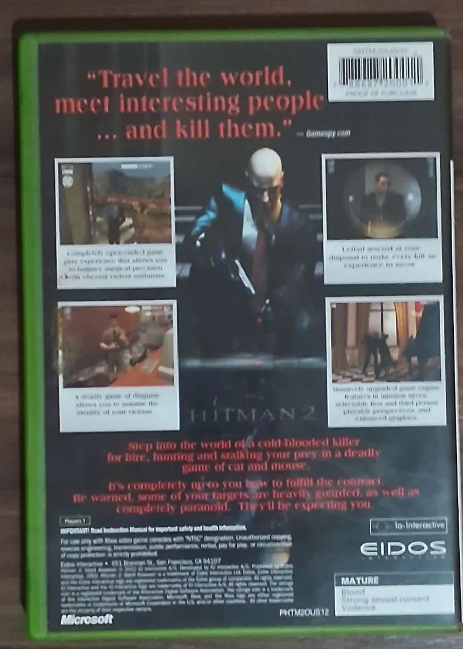 Hitman 2: Silent Assassin - Xbox - Foto 2