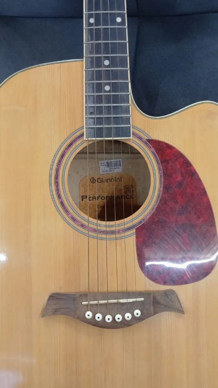 Violão Eletroacústico Giannini Performance (Cordas de Aço) - Ótimo Estado - Foto 3