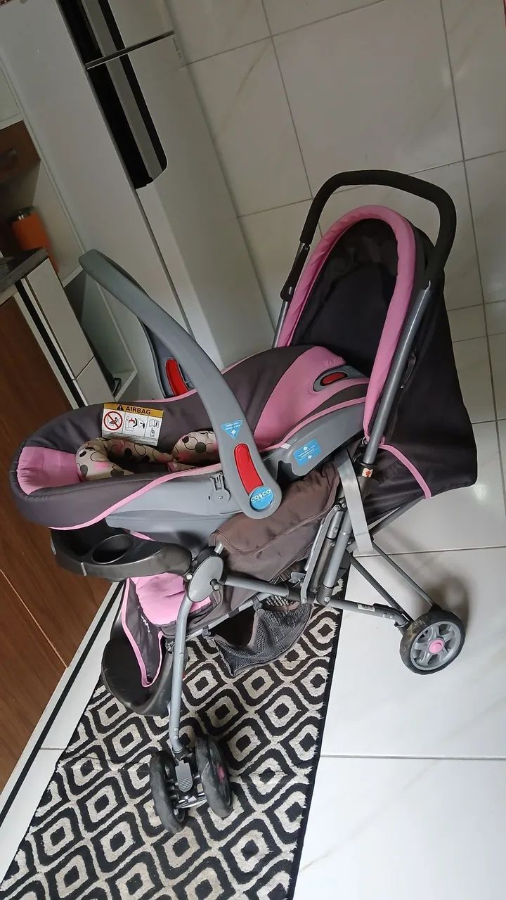 Carrinho e bebê conforto  - Foto 2