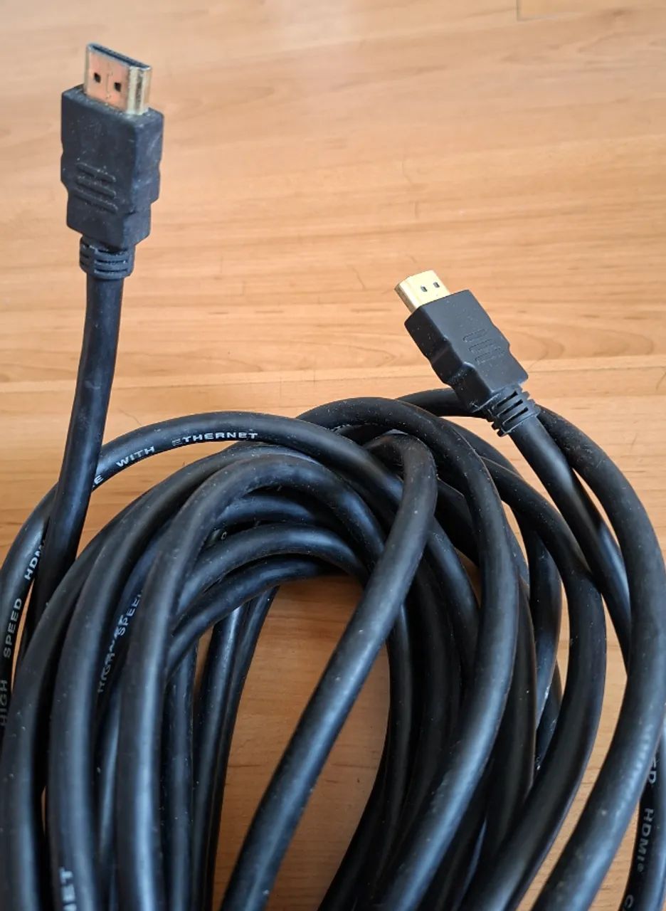 2 Cabos HDMI 15 metros - Foto 2