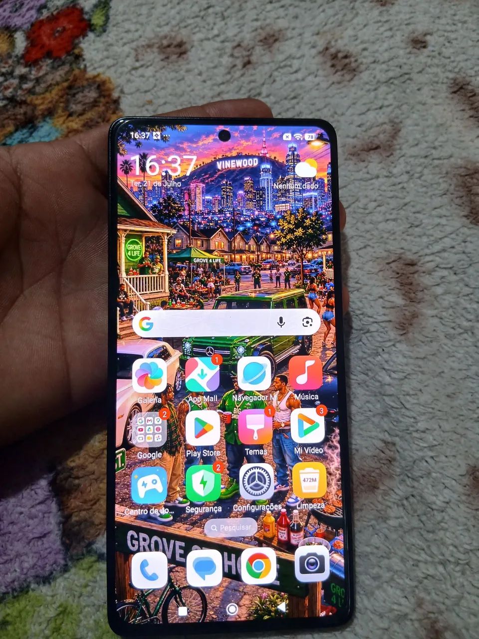 Selo celular shaimi 13 pro  256 GB e 8 de Ram - Foto 3