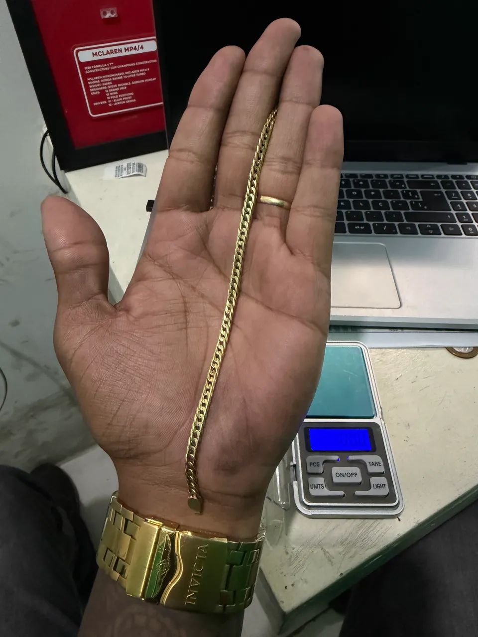 Pulseira de ouro 