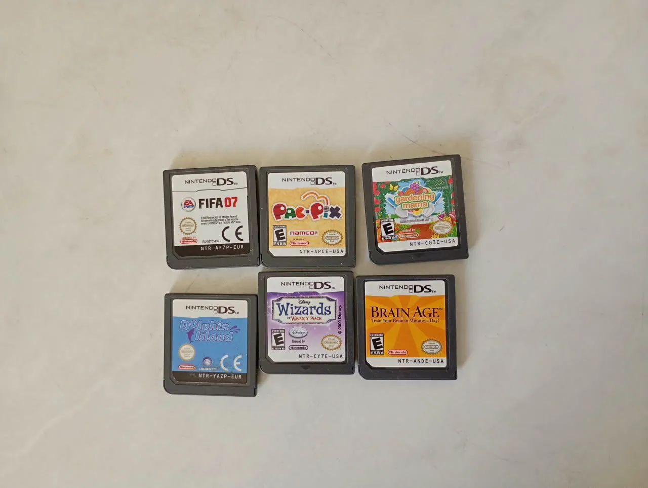 Kit jogos Nintendo DS 