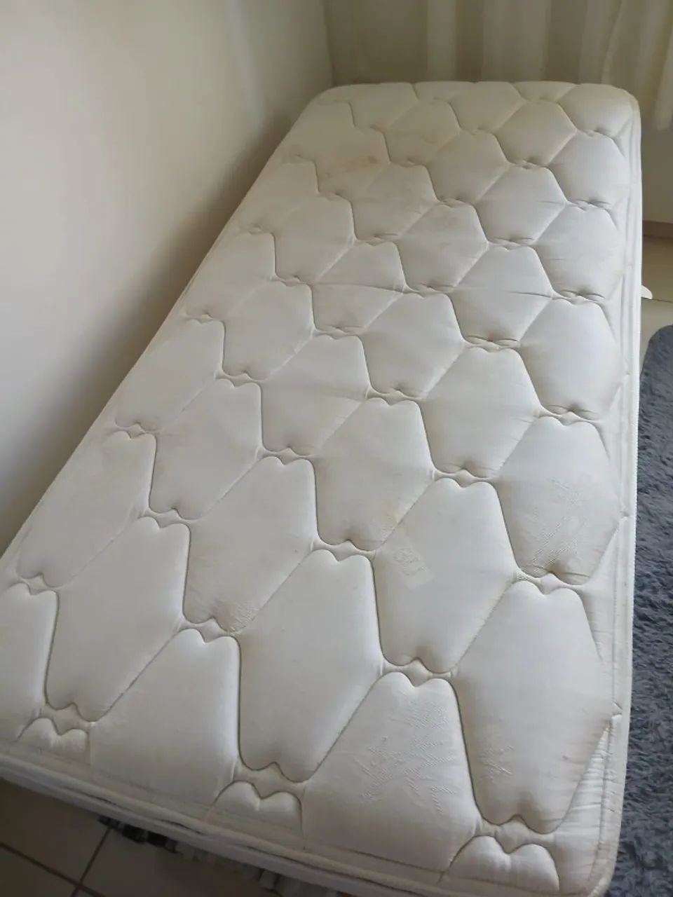 Cama Solteiro Euro Pillow Top King Koil Mont Blanc