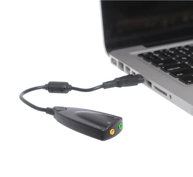 Placa de Som Externa Usb  7.1 Knup - Foto 3