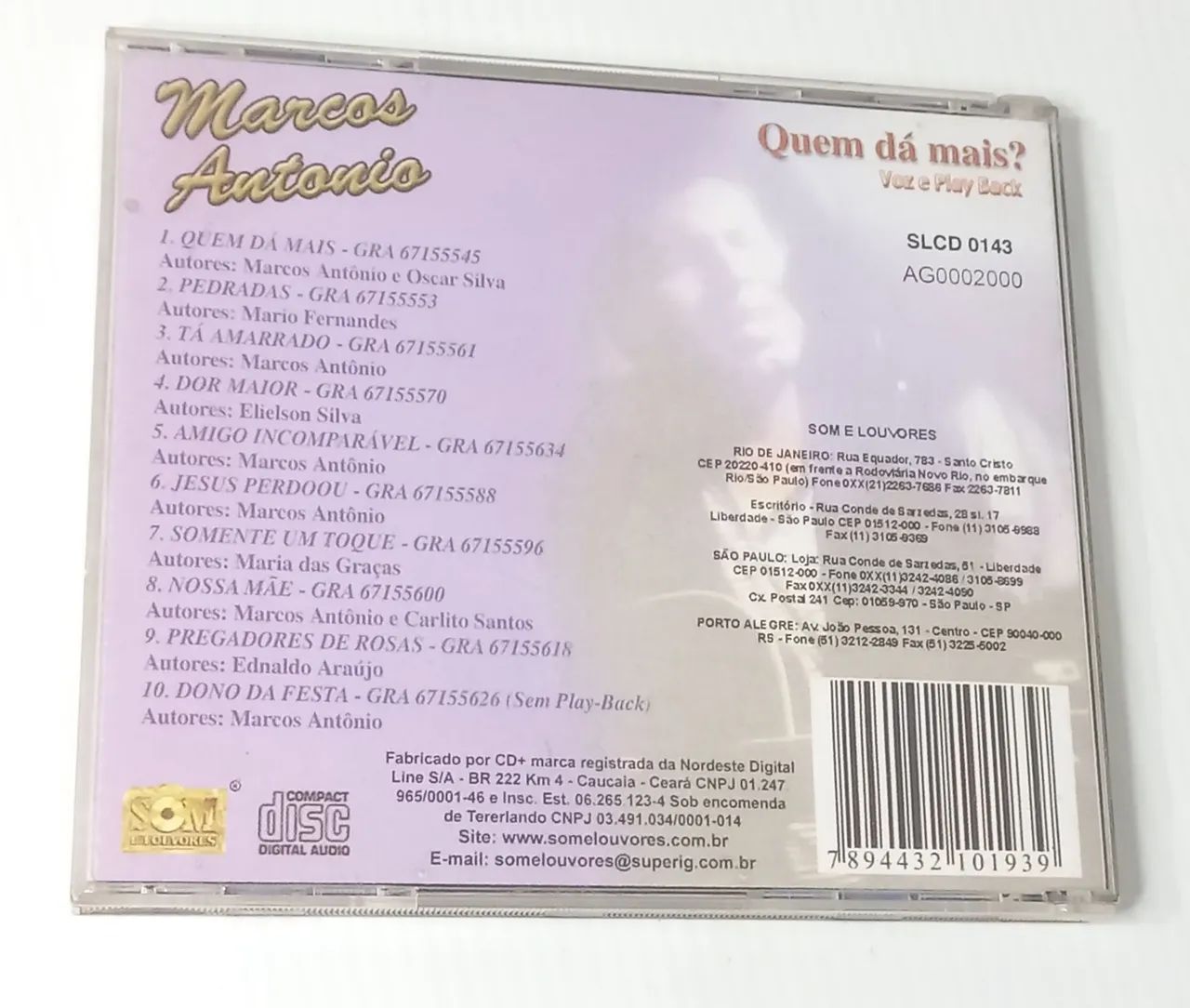 Cd Marcos Antônio Quem Dá mais? - Foto 3
