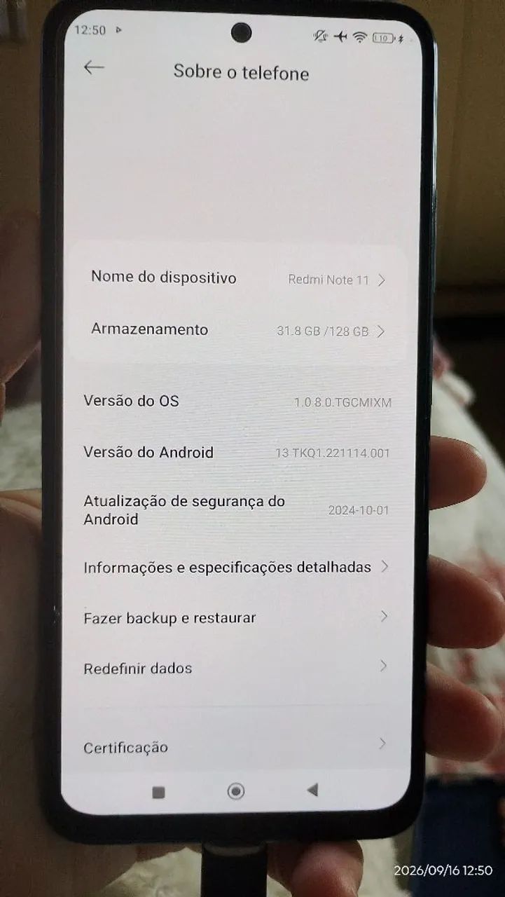 Celular Xiaomi Redmi Note 11 128gb