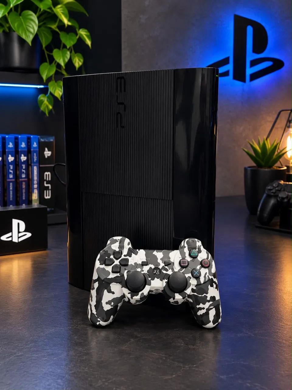 Ps3 super slim + 200 mil jogos 
