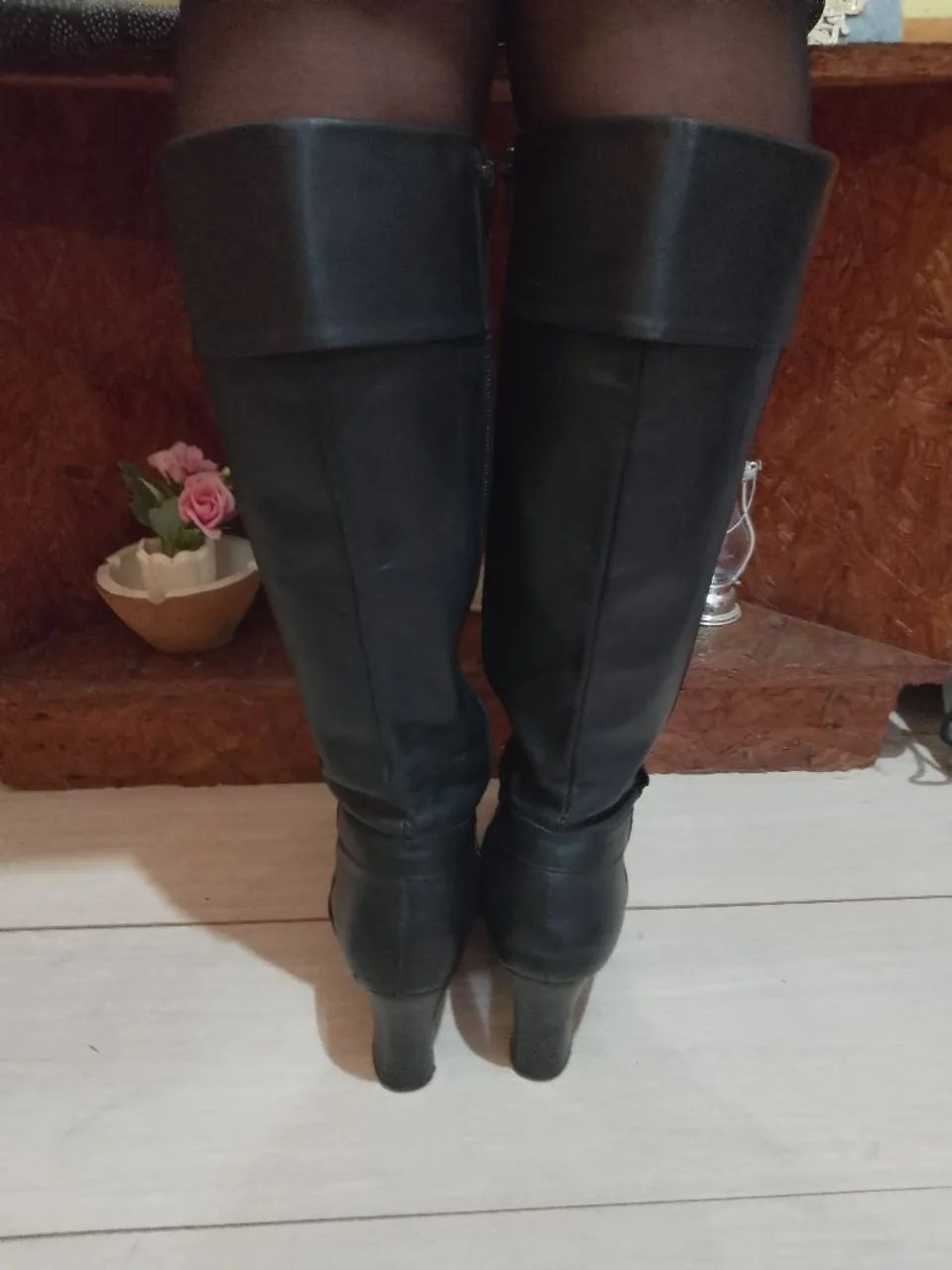 Bota em couro legítimo  - Foto 4