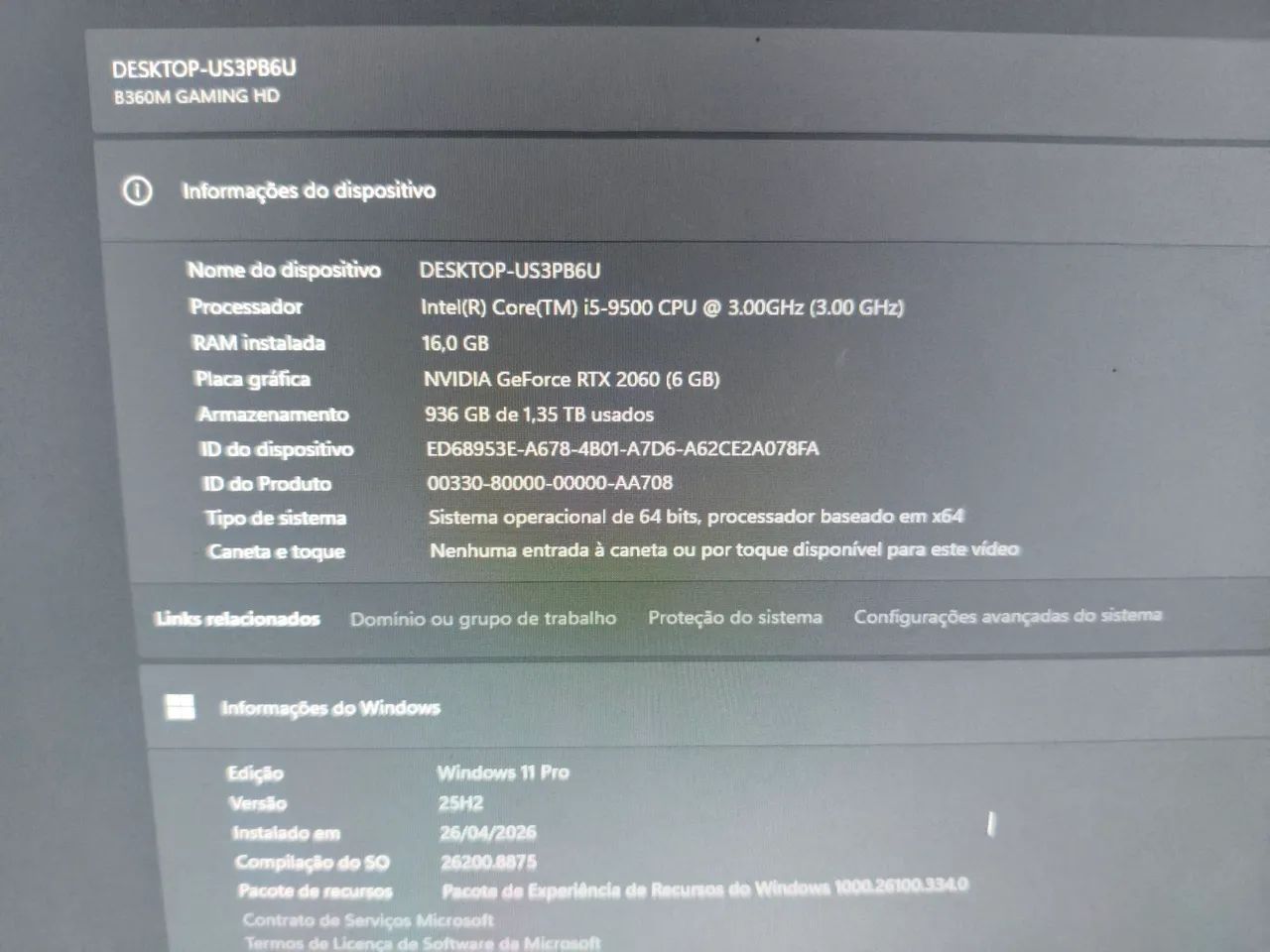 PC gamer RTX2060 - Foto 2