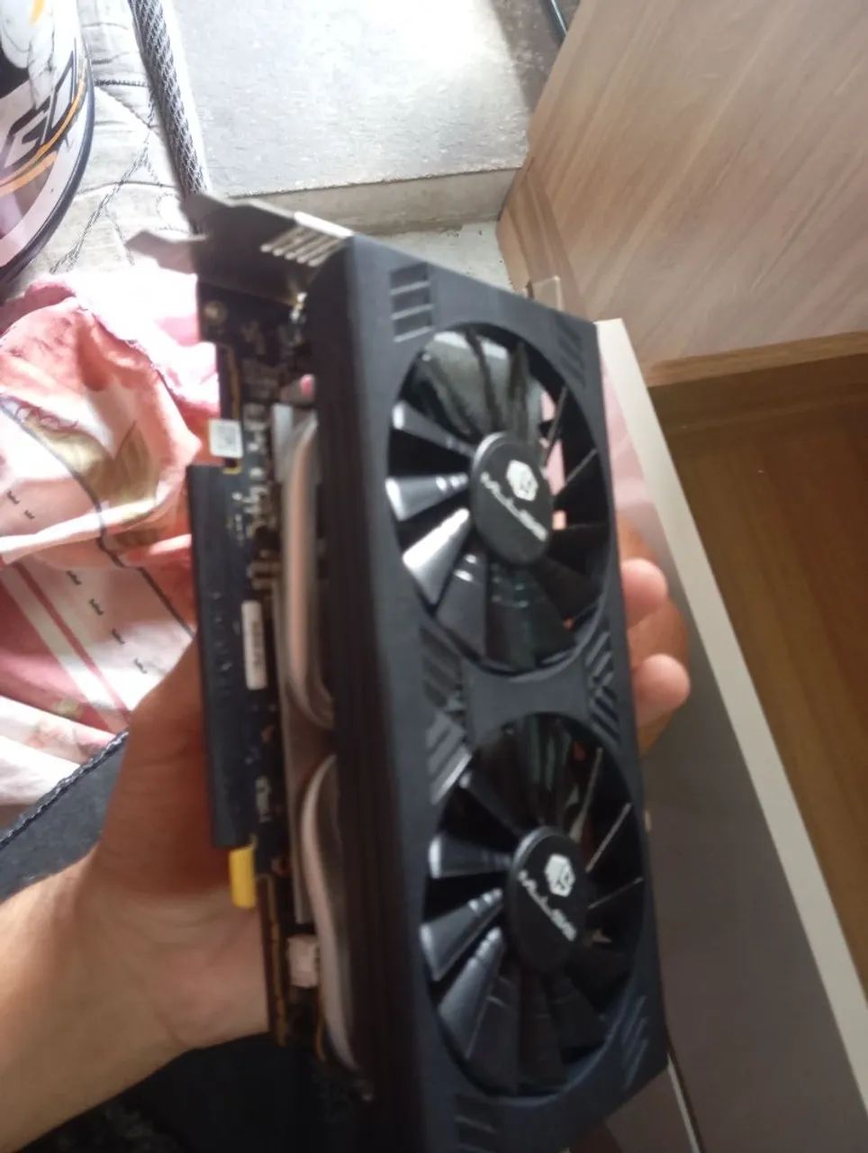 Placa de vídeo Rx 580 8gb com defeito  - Foto 3