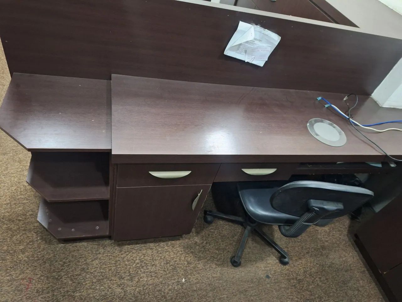 módulo de extensão reta de escritório  - Foto 2