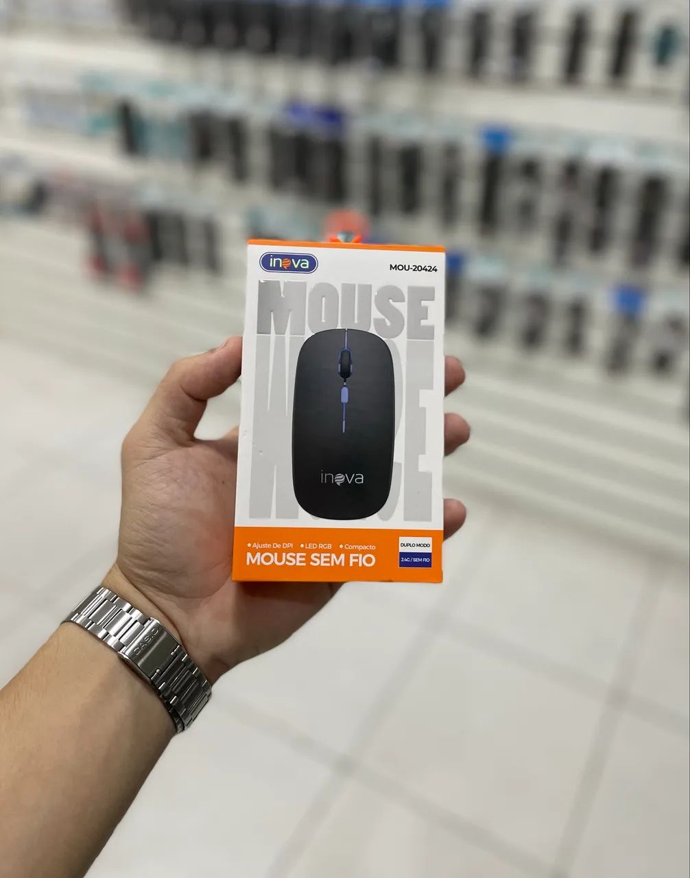 Mouse sem fio - fazemos entregas 
