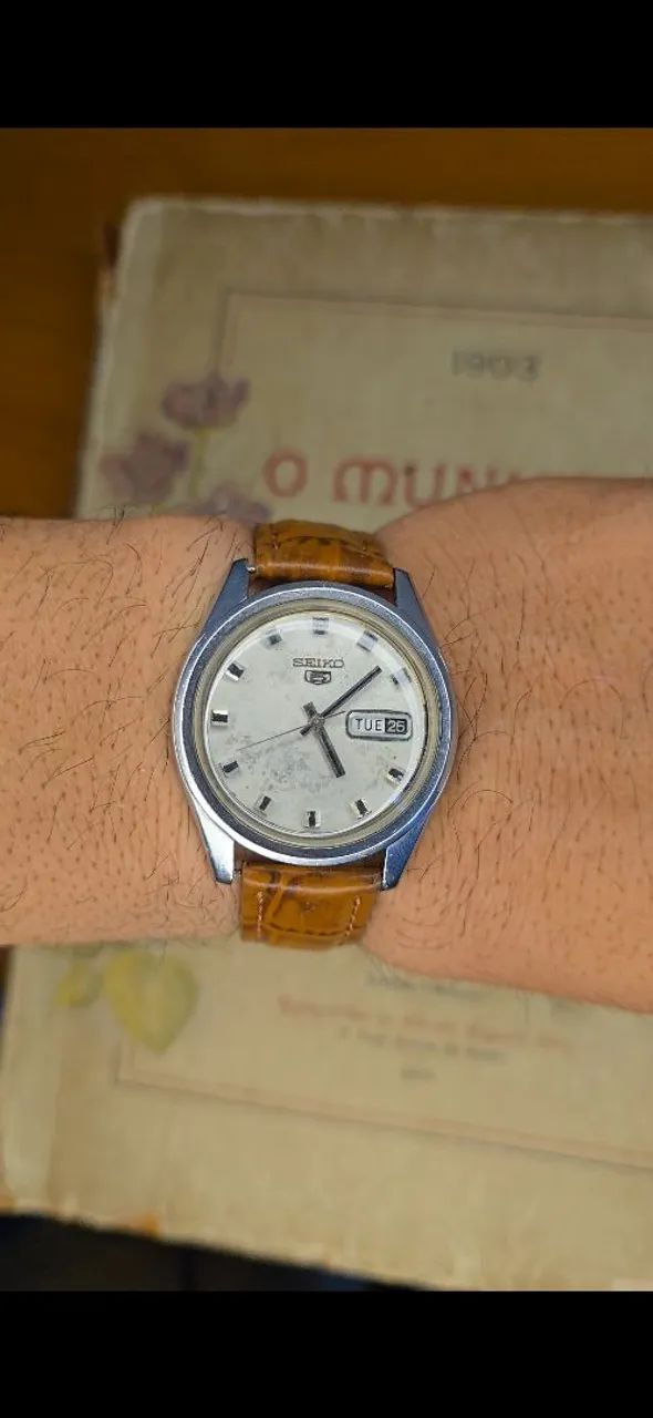 Rel ógio Seiko 5 automático  - Foto 2