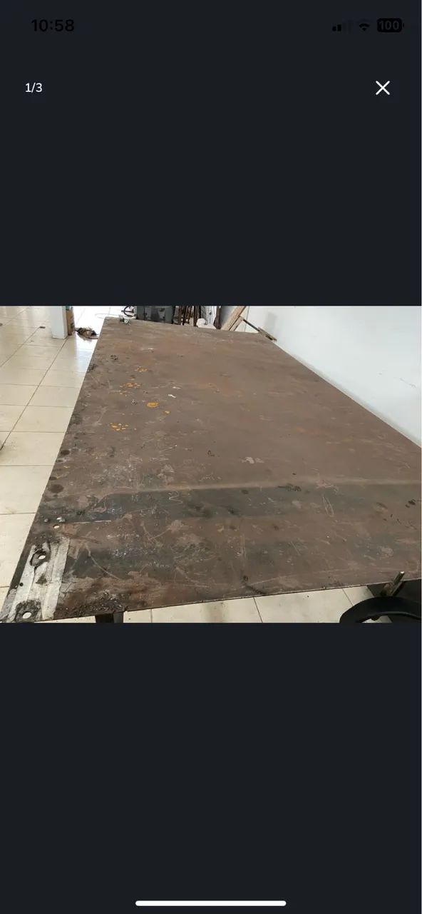 Mesa de aço