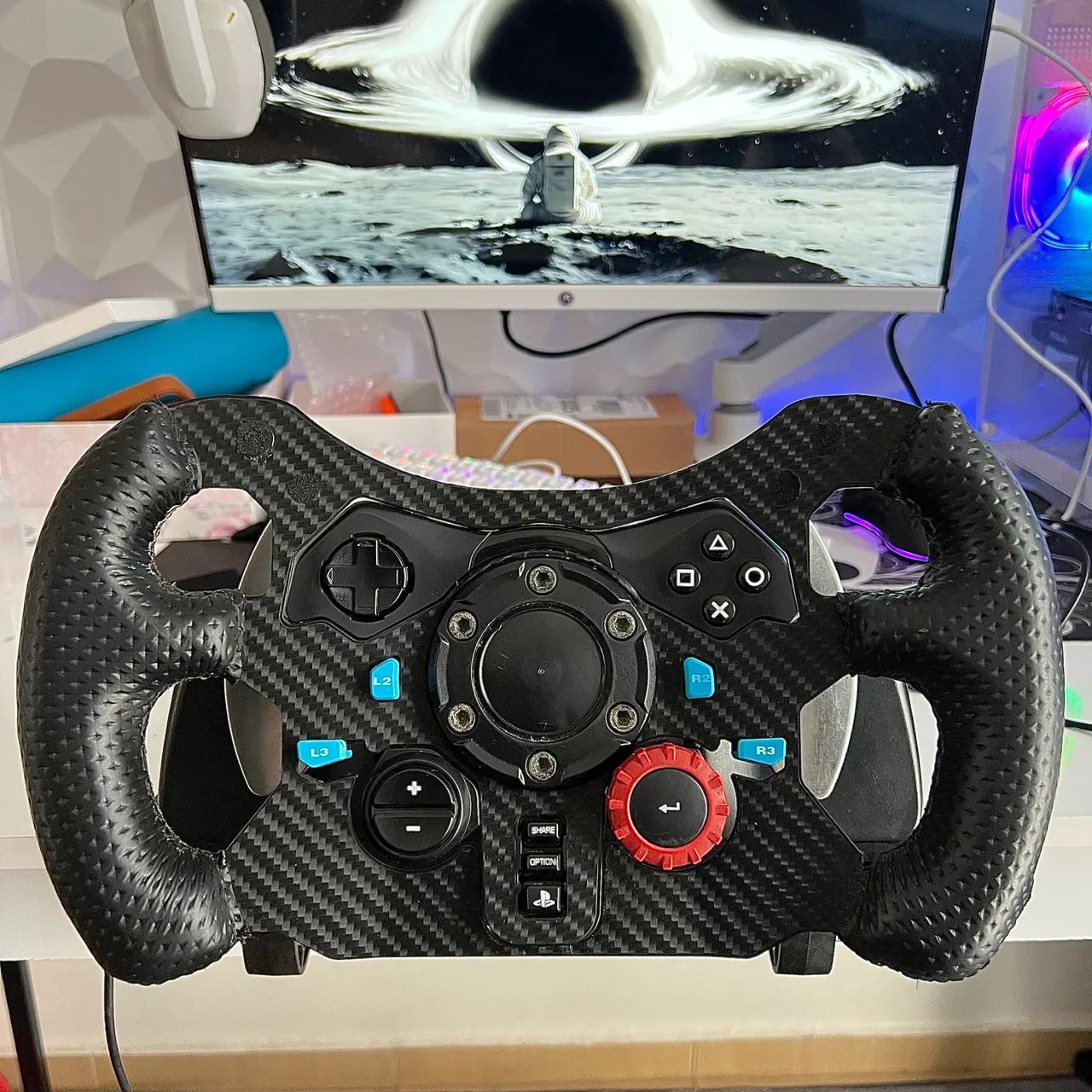 Volante g29 + pedal  - Foto 2