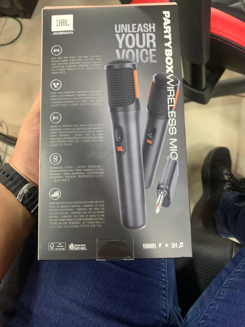 PARTYBOX WIRLESS MIC - Foto 2