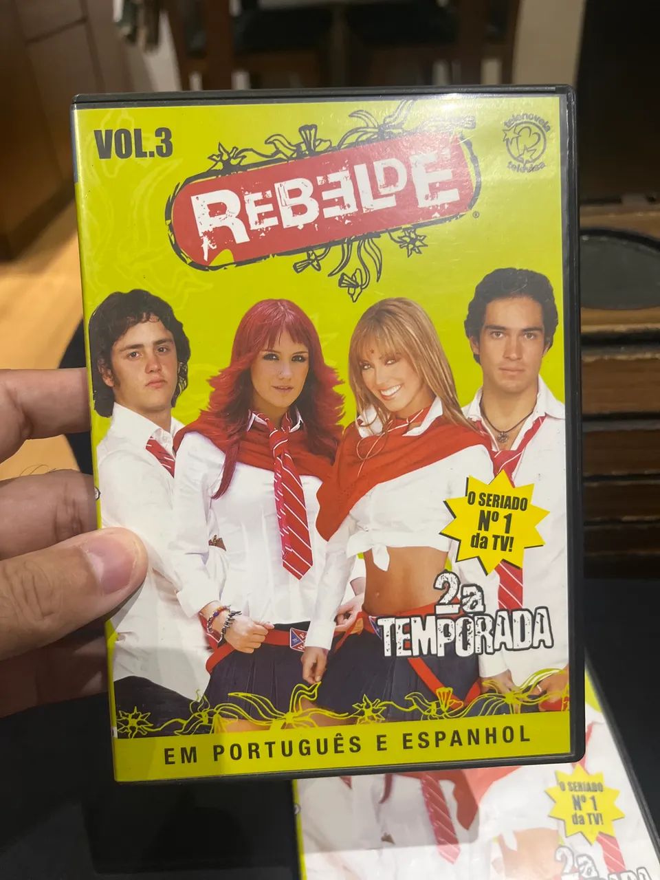 DVD Rebelde Novela temporada 2 volume 2 e 3 - Foto 2