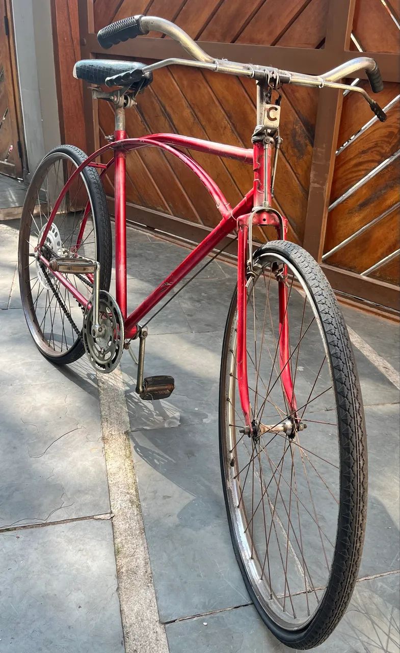 Bicicleta caloi arco duplo. Década 50 à 60 - Foto 4