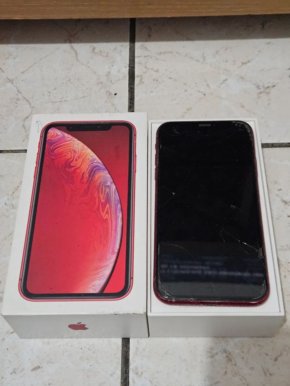 Iphone xr retirada de peça 