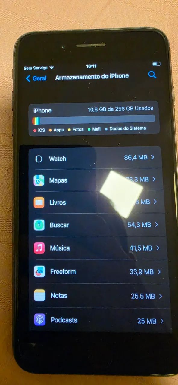Iphone 8 plus 256gb preto - Foto 4