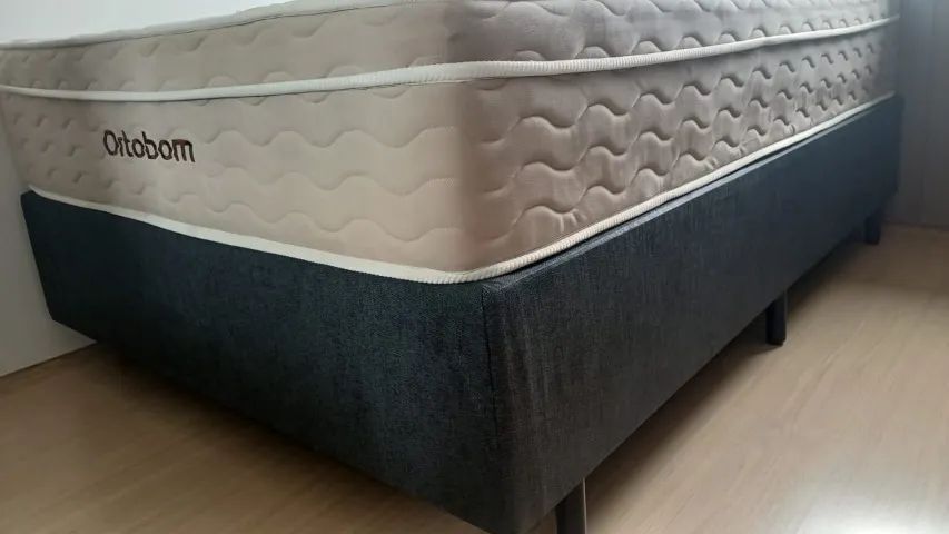 Cama Box Viúva Ortobom Airtech Springpocket (Usado) - Foto 2