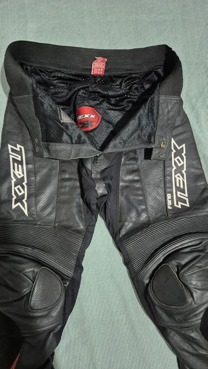 Calça De Couro Moto - Foto 3