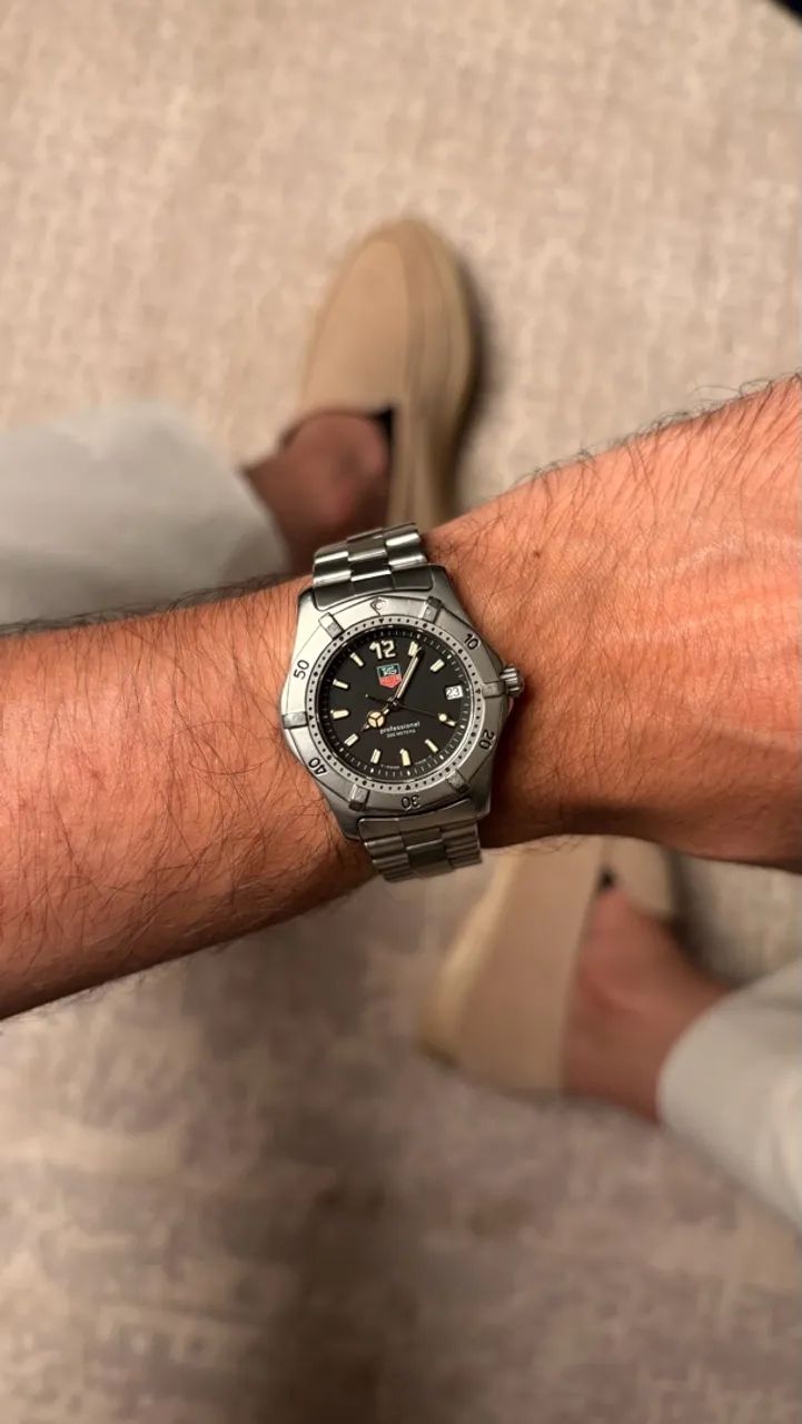 TAG HEUER PRO 2000 PRETO