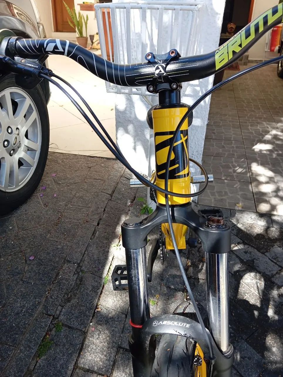 Bike gios aro 26 amarela  - Foto 2