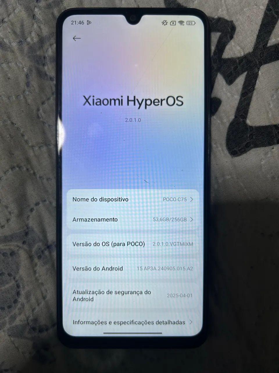 Xiomi POCO C75 256GB 8GB RAM - Foto 4