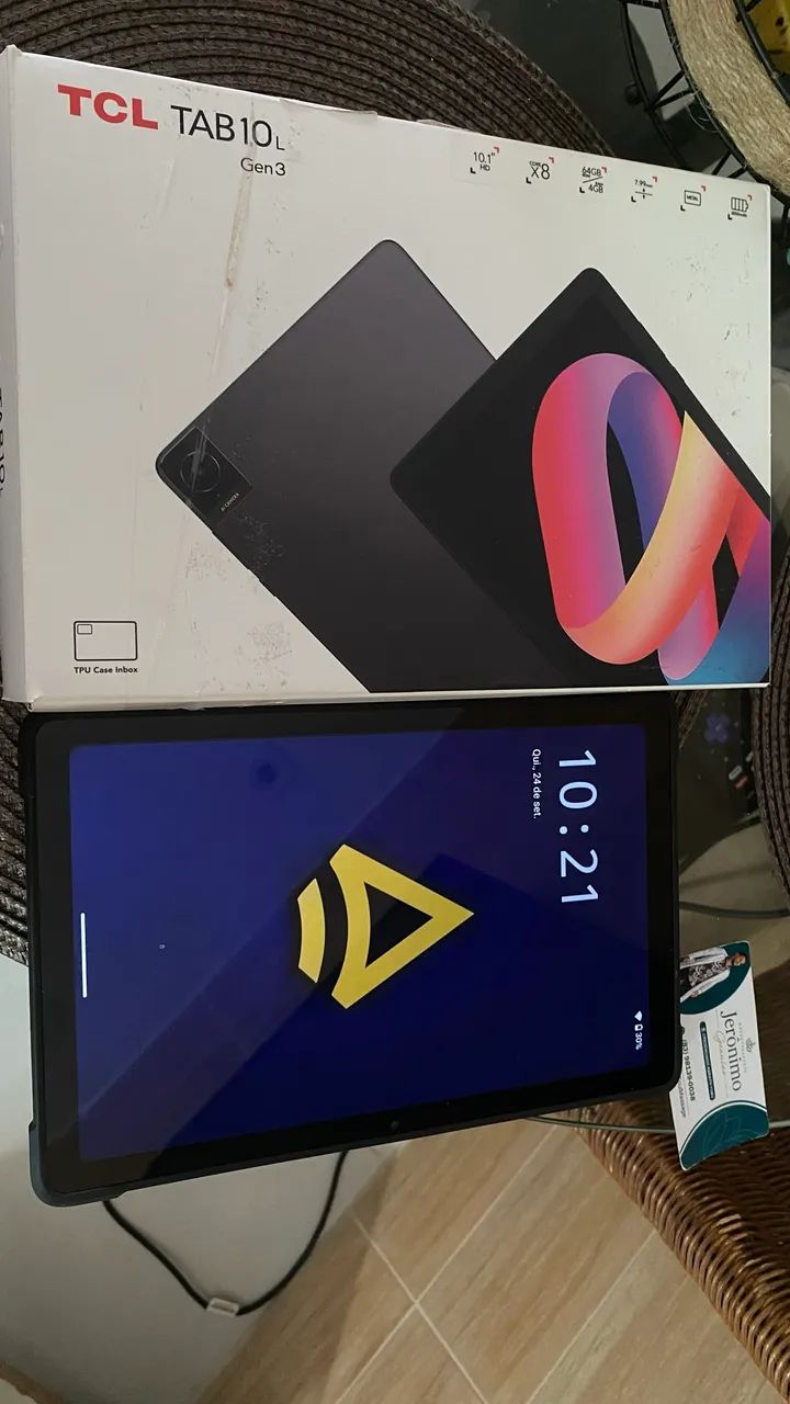 Tablet TCL Novo nunca usado 